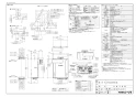 ノーリツ GT-C2472AW-L BL 13A 取扱説明書 施工説明書 納入仕様図 高効率ガスふろ給湯器  スタンダード フルオート PSアルコーブ設置形 24号 納入仕様図1